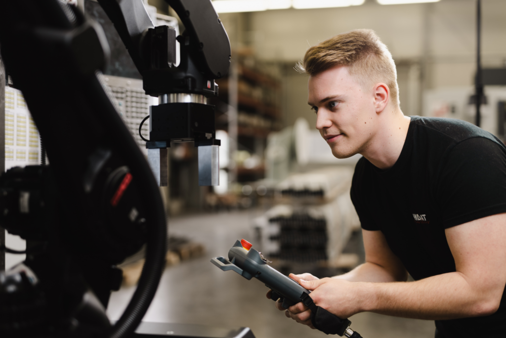 Steuerung eines Roboters